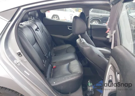 2014 Hyundai Elantra Limited from USA, damaged, VIN KMHDH4AE3EU074374